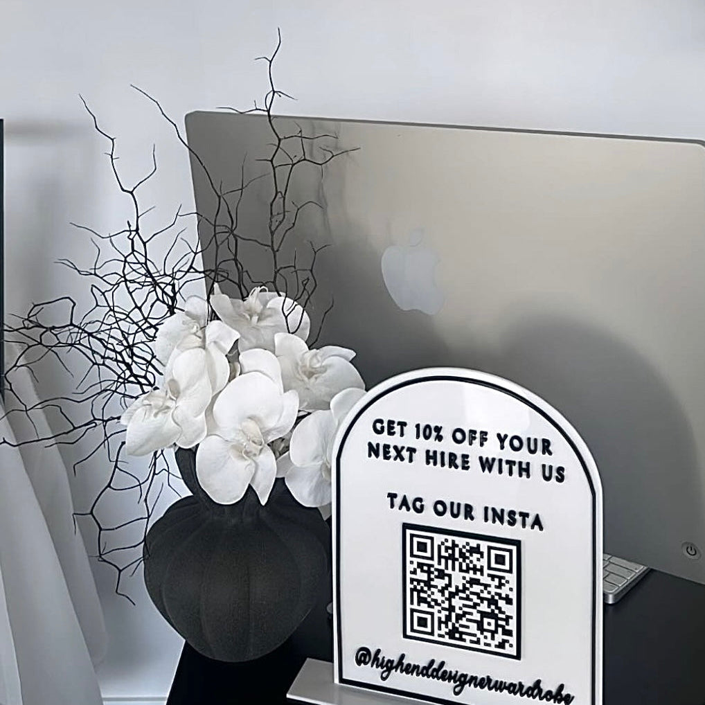 Qr code sign