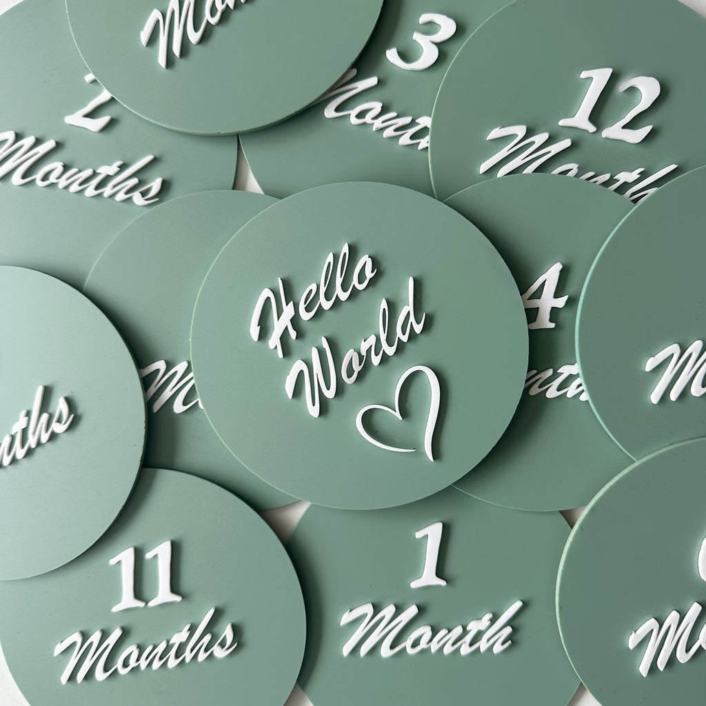 Milestone cards